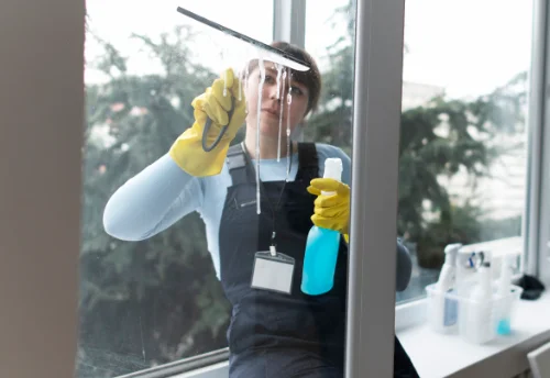 Nettoyage de vitres intérieures et extérieures à la Vineuse sur Fregande